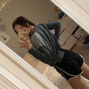 Cropped Adidas long sleeve